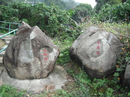 荃灣芙蓉山菩提徑仙桃石、木魚石