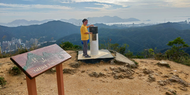 針山山頂、針山頂峰