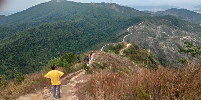 針山下山路